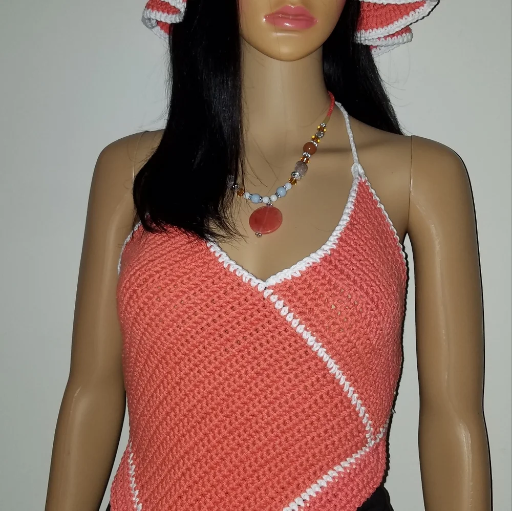 Crochet floppy hat - Picture 7 of 7